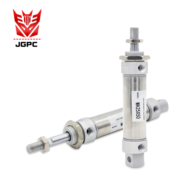 亚德客型不锈钢迷你气缸MA40*25/50/75/100/125/150/175/200/300S