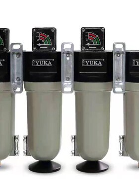 YUKA旋风汽水分离器 WS压缩空气气水分离器 空压机除水过滤器