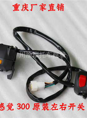 新感觉摩托车开关300R开关250-21左大灯开关右熄火开关闸把开关