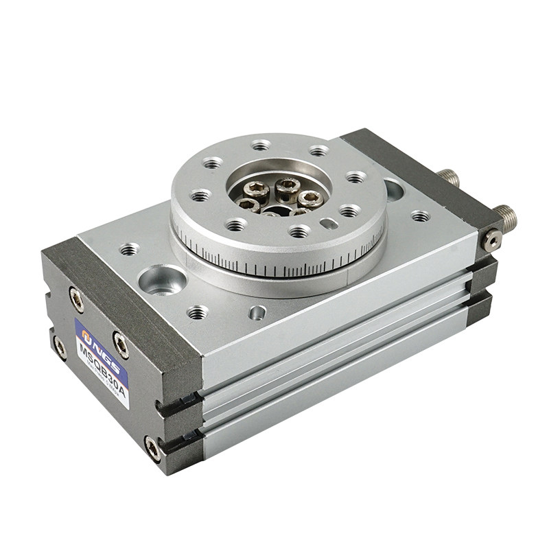 90度180度气动摆动旋转气缸摆台MSQB20A 30A 50A 70A 100A 10R