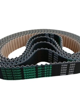 进口日本BANDO阪东STS S5M同步带S5M-1195 S5M-1225 HP齿带传动带