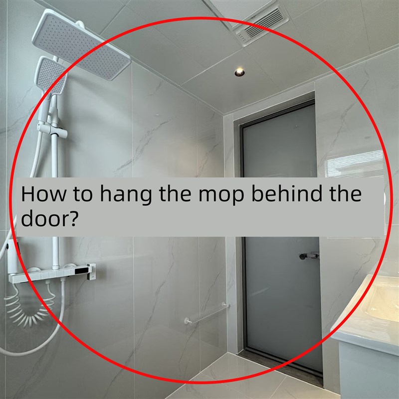 吸盘拖把壁挂式夹浴室免打孔扫帚固定架存储神T器吹风机存储架