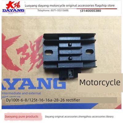大杨摩托车配件葛格Dy100T-6-8/125T-16-16A-28-26整流充电器