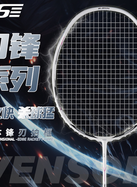 VS威臣刀锋系列羽毛球拍耐打进攻型入门级男女单拍7500官方正品