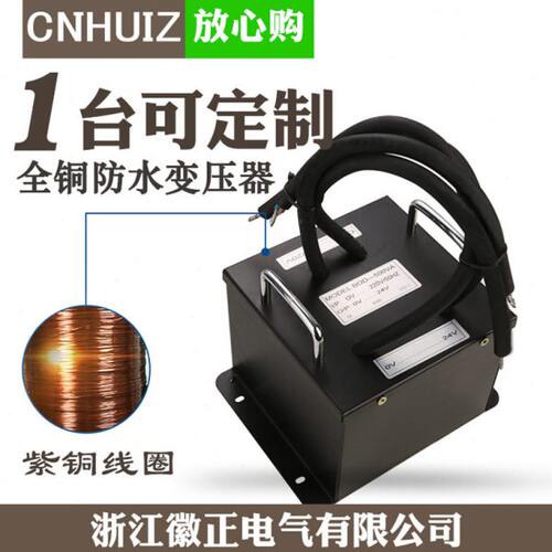 户外环形防水变压器500W1000W水下水池灯喷泉灯220V变24V隔离环牛