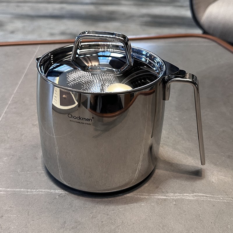 【贵族体验e】316不锈钢油壶猪油罐滤油壶带盖网厨房过滤油渣神器