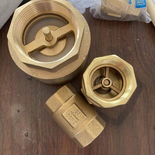 黄铜内螺纹立式止回阀/丝口单向阀/逆向阀 DN15/20/25 4/6分1寸