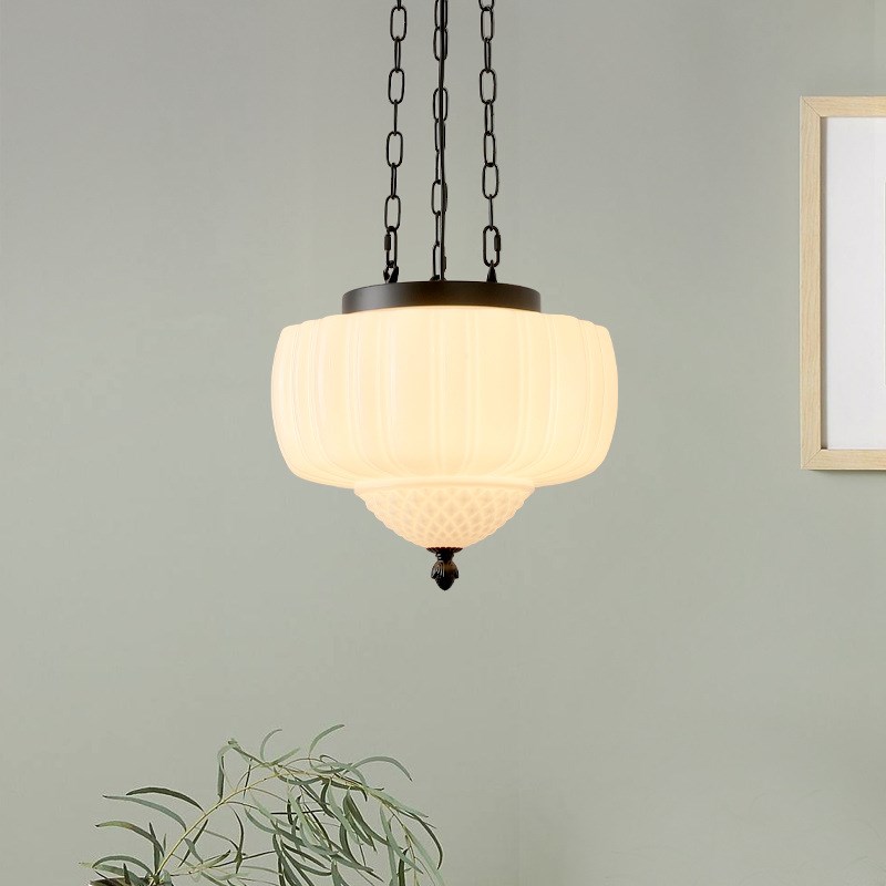 法式复古奶油风卧室餐厅书房x灯民宿咖啡厅个性创意中式钻石吊灯