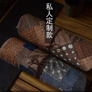 隐舍隐茶—柿染拼接圆形茶席 定制页面