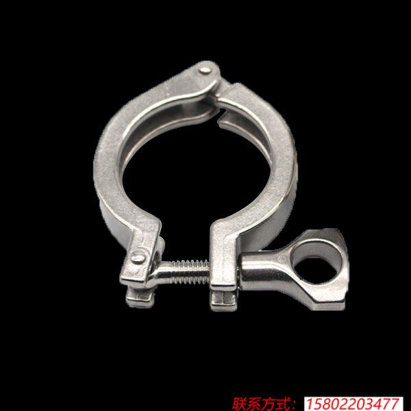 304/316不锈钢卫生级快装接头卡箍焊接直接端头快开法兰