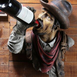 工业风美国西部牛仔壁挂酒吧咖啡厅酒店墙面装饰墙壁马头复古挂件