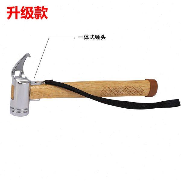 户外便携式地钉锤子露营帐篷天幕营钉锤防滑木柄钢锤拔钉器榔头,户外/登山/野营/旅行用品,露营锤,淘宝优惠券,粉丝福利购,淘宝优惠卷