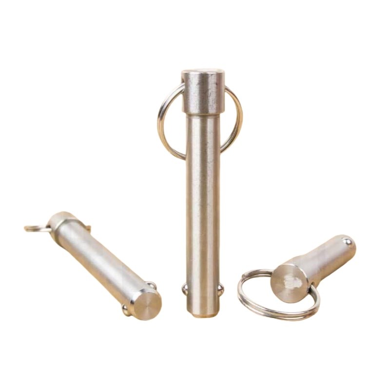 不锈钢精密球头紧锁销 快卸销 弹簧型VCN114H 直径12 长10 15到10