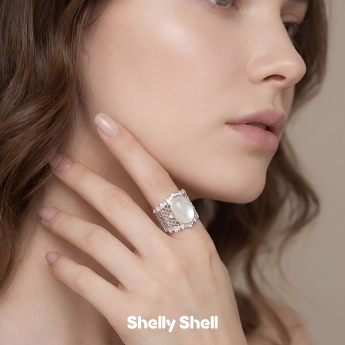 Shelly Shell世纪戒指 轻奢百搭简约设计