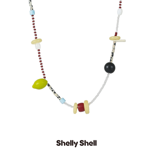 Shelly Shell童心项链 简约百搭小众彩色