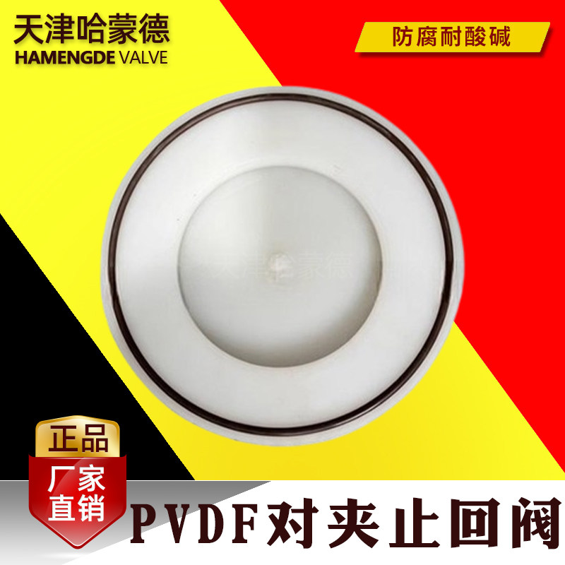 哈蒙德国标pvdf对夹式止回阀水管止逆阀翻板逆止阀单片蝶形单向阀