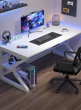 电竞字简15379桌子电脑台式小桌型家用易书桌卧室办公桌工作台学