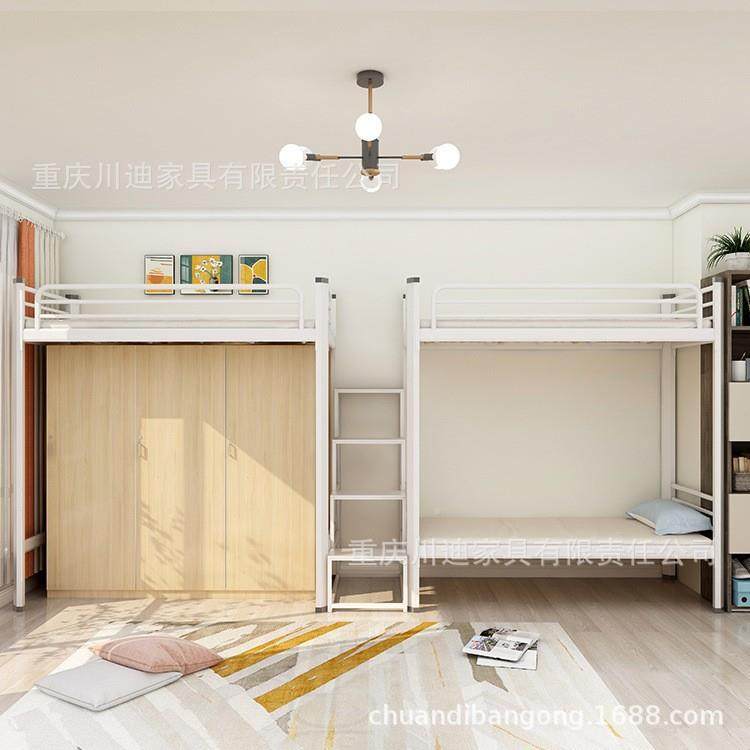 学生宿舍单人人公寓床上下桌书床柜衣柜GYC双一体组合高架大床员,住宅家具,铁艺/钢木床,淘宝优惠券,粉丝福利购,淘宝优惠卷