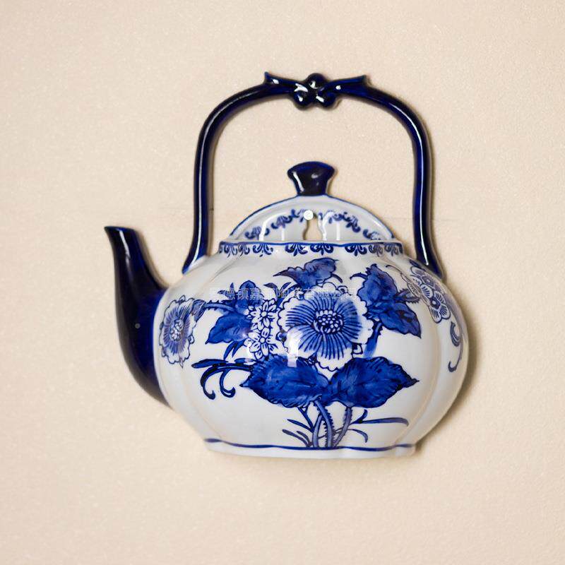 花瓷壁挂水培花瓶客家居挂墙厅餐青厅创意插挂WQY墙绿植小花盆花