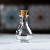 日式 花时间 日行 迷你桌面50毫升木塞玻璃花瓶小清新餐桌简约瓶