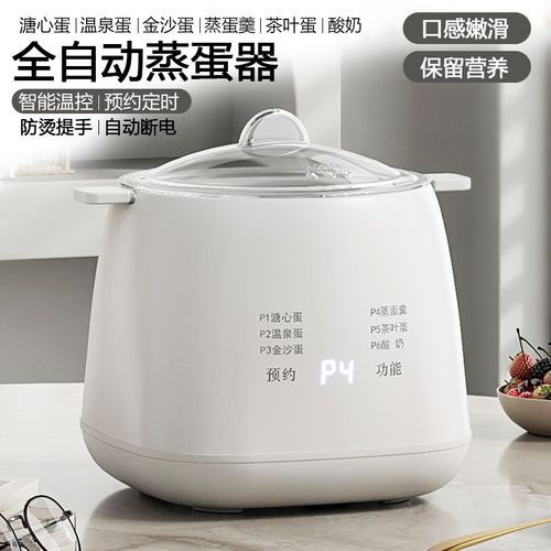 煮蛋器家用小型多功能自动t断电蒸蛋器迷你煮蛋器早餐宿舍定时预