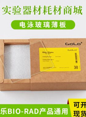 适配伯乐bio-rad垂直电泳仪 玻璃制胶板 电泳板 制胶薄板制胶短板