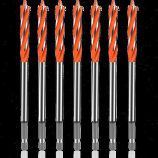 木工钻头18mm门锁开孔器多功能打孔扩孔加长支罗钻超长麻花六角柄