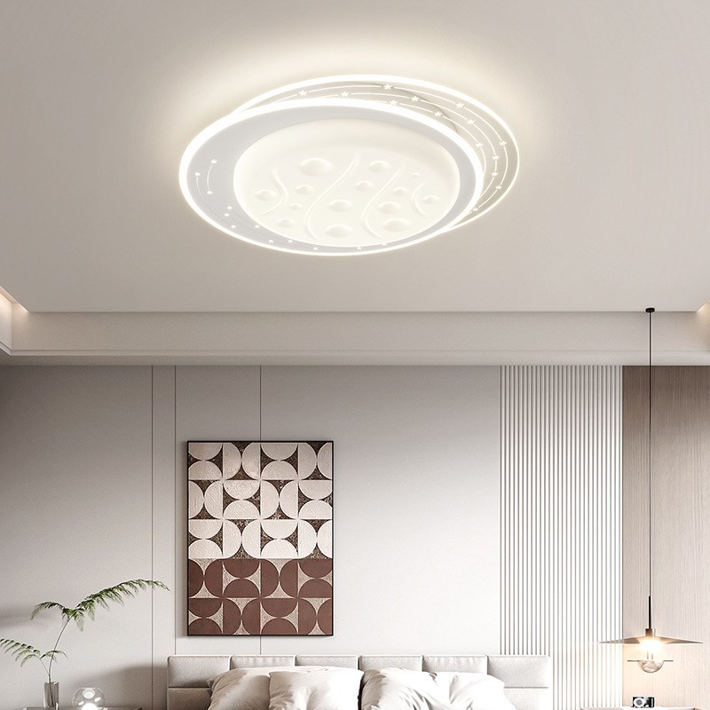 客厅主灯大气吸顶灯卧室灯具现代简约全屋套餐组U合中山家装灯饰