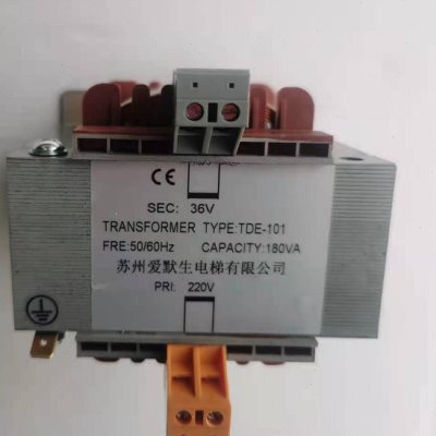 爱默生电梯专用控制柜/电梯配件变压器TDE-101全新220/36安装工程