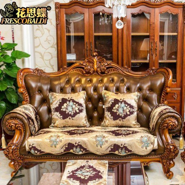欧式沙发垫四季防滑布艺全包皮沙发套高档奢华扶手巾靠背沙发罩,居家布艺,沙发垫,淘宝优惠券,粉丝福利购,淘宝优惠卷