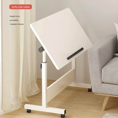 简易笔记本办公电脑桌美术绘画桌学生学习可移动升降多用折叠桌子