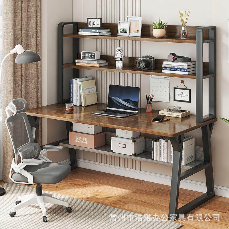 电脑桌台式家用学生学习写字桌卧室书桌书架一体小桌子简易办公桌,住宅家具,电脑桌,淘宝优惠券,粉丝福利购,淘宝优惠卷