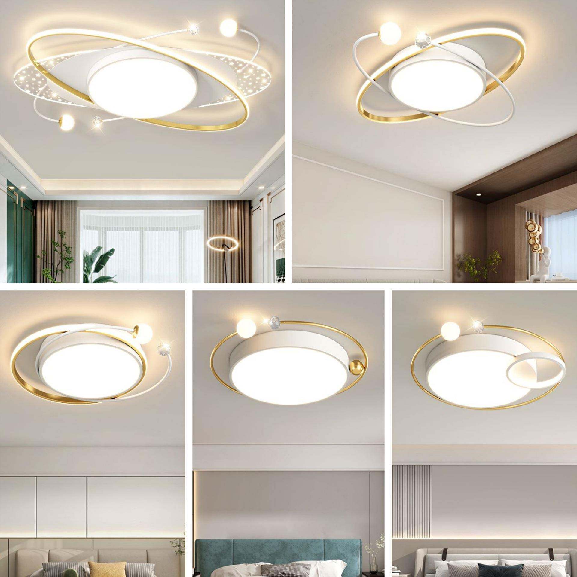 全光谱LED吸顶灯饰套餐护眼客厅卧室餐厅房间中山灯具现代简约