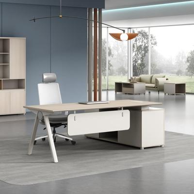 2025新款高端办公桌经理办公桌主管桌加厚桌面简约现代系列职员桌