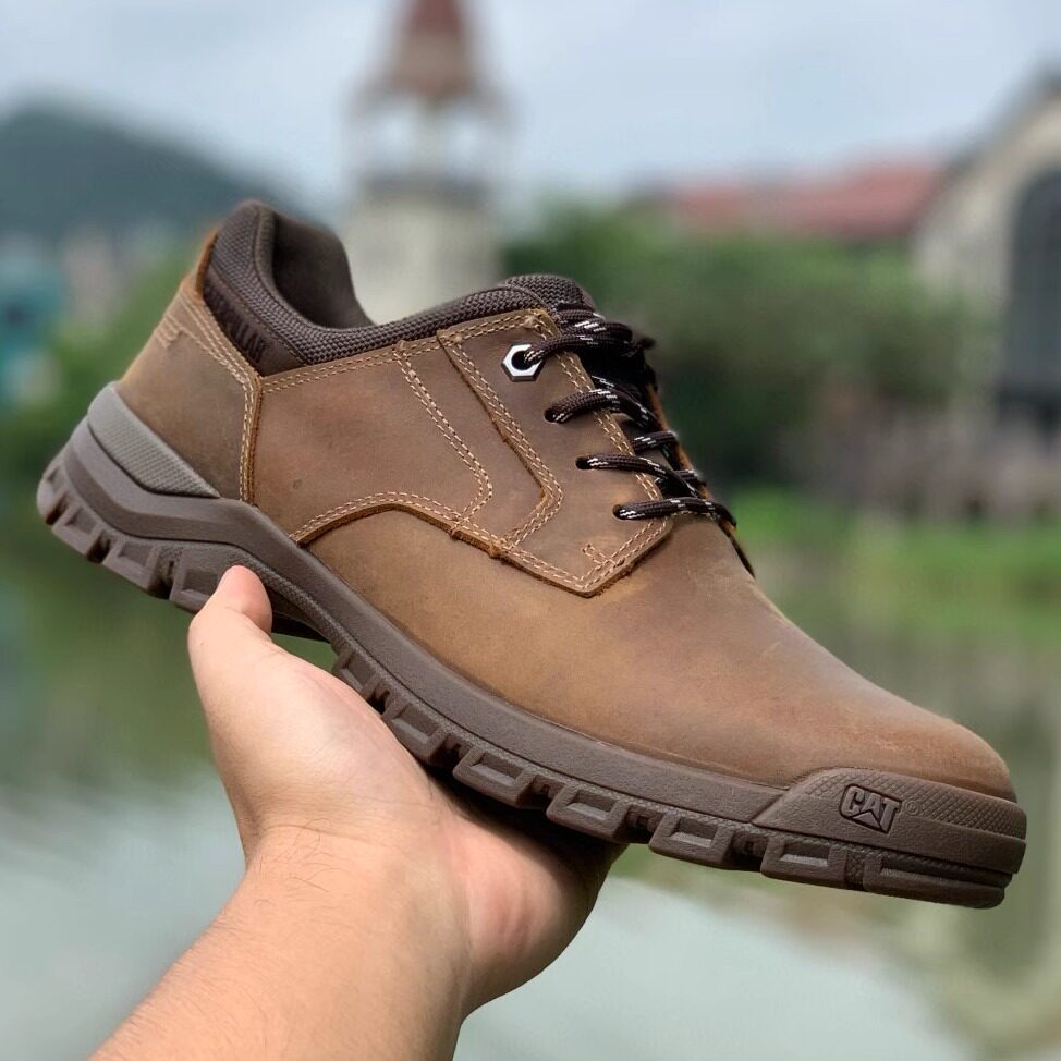 外贸原单男鞋秋冬户外复古工装牛皮低帮休闲鞋P726059