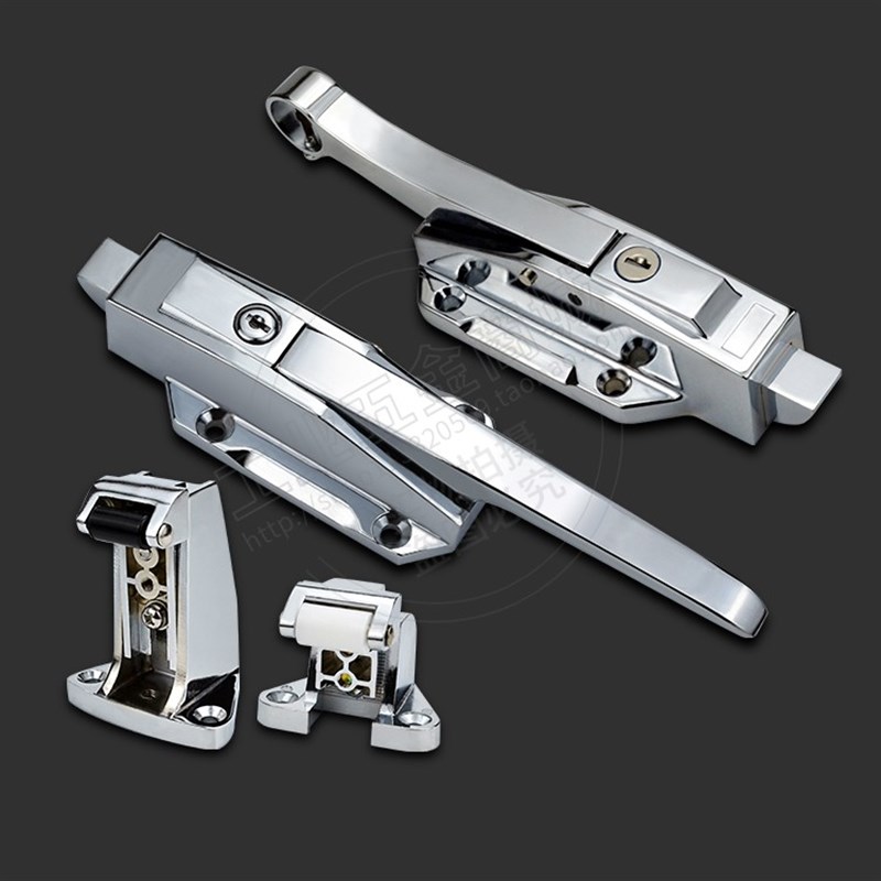 BX-1178冷库门把手烘烤箱门锁拉手凸门冷库锁把S手工业碰锁门拉手