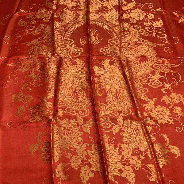 真丝软缎提花被面 双龙吐珠 结婚被套复古凉被定制桑蚕丝丝绸料子,床上用品,被套定制,淘宝优惠券,粉丝福利购,淘宝优惠卷