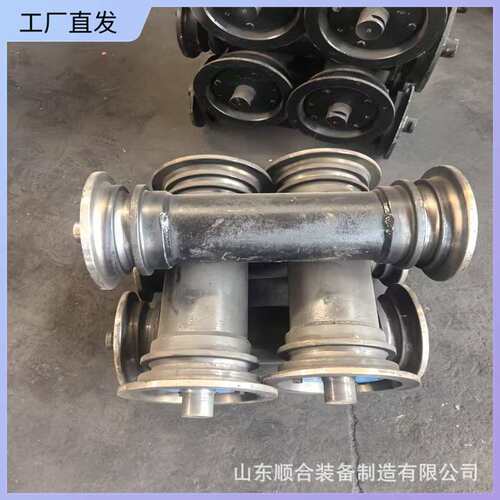 煤矿刮板机尾轮安装简便刮板机机尾滚筒总成矿用40t机尾滚筒