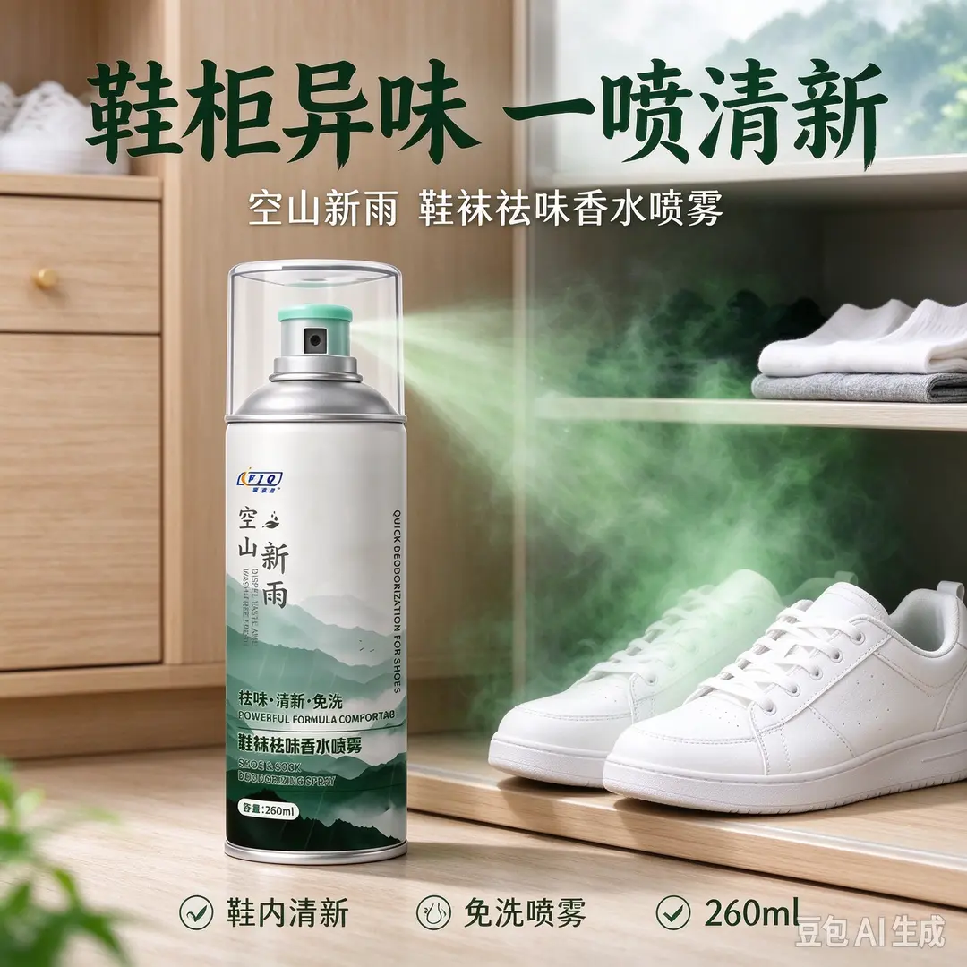 福家清鞋袜祛味香水喷雾持久留香