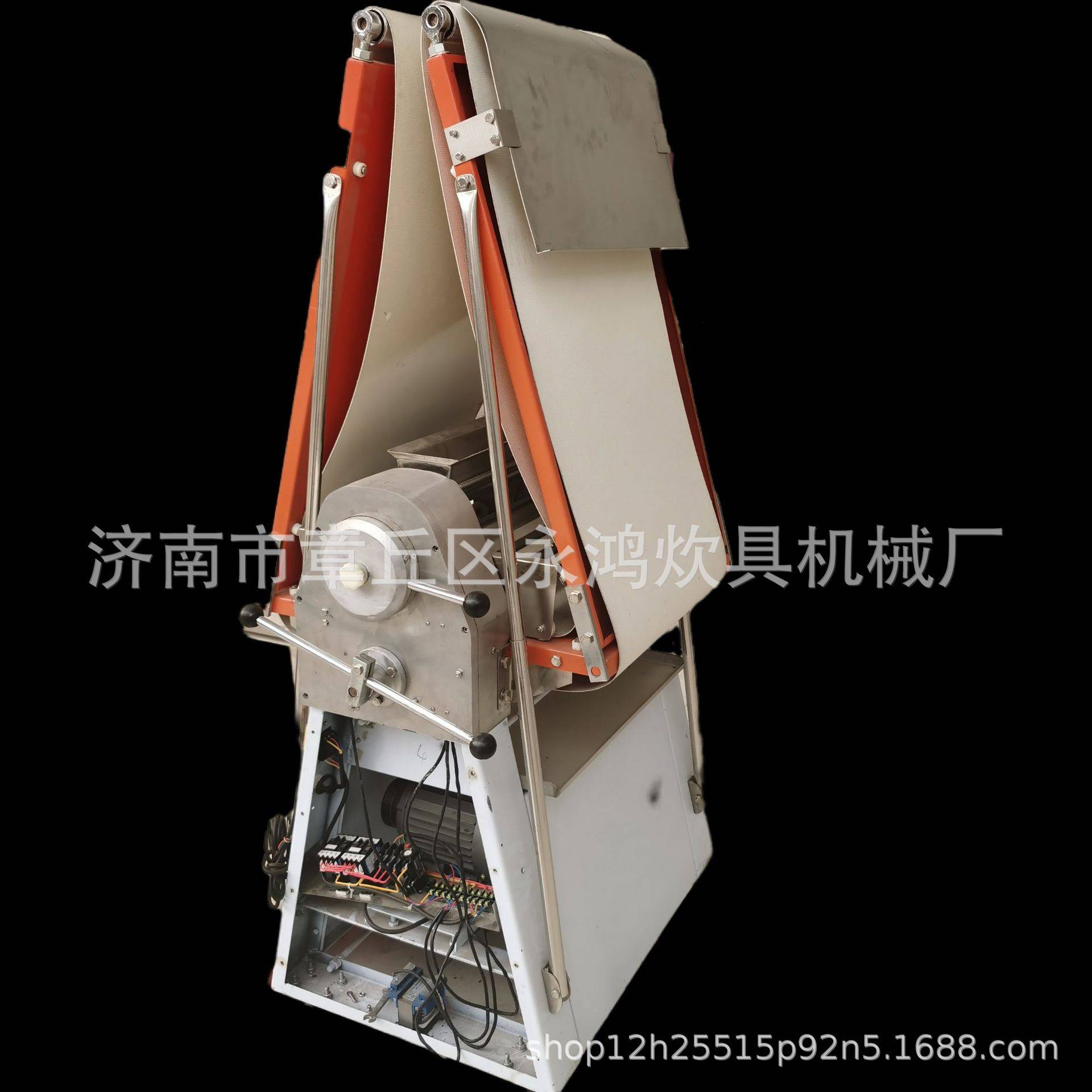 商用压面起酥机自动撒粉卷面开酥机 重复压面起酥机不锈钢起酥机