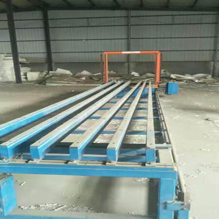 水泥发泡切割机 混凝土泡沫保温板制作设备 泡沫板切割线