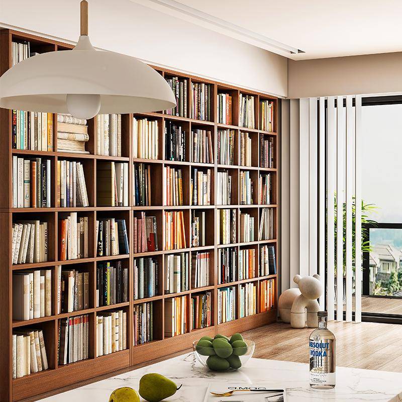 格DQA置斯蔓书柜书架物架组合格子柜客厅靠墙纳柜收储物墙柜子整