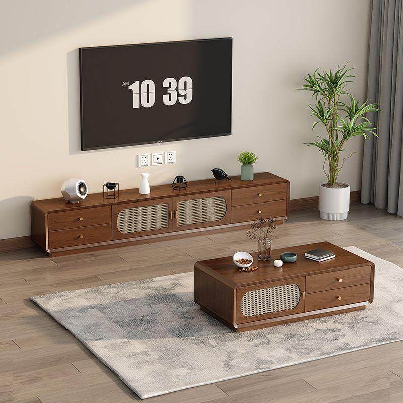 新中式复古藤编茶几电视柜组合家用客厅靠墙置物柜多功能储物柜,玩具/童车/益智/积木/模型,其它,淘宝优惠券,粉丝福利购,淘宝优惠卷