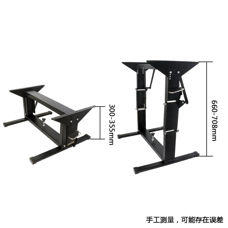 新HW-RTL70房车款改装件房车专用折桌架桌叠腿升配降桌架桌腿可拼