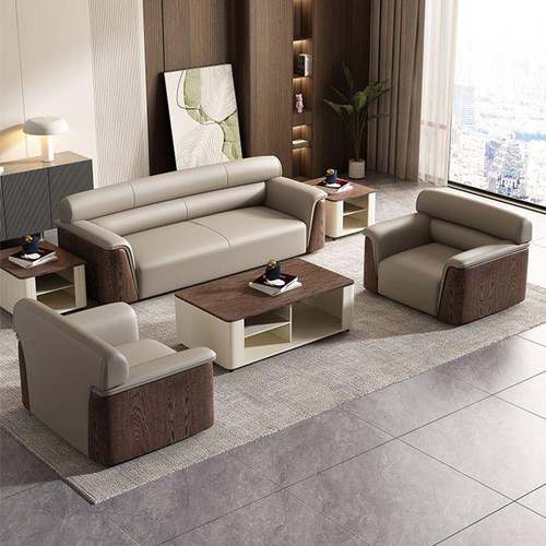 老板办公室沙发茶几会议接待贵宾沙发商务办公沙发