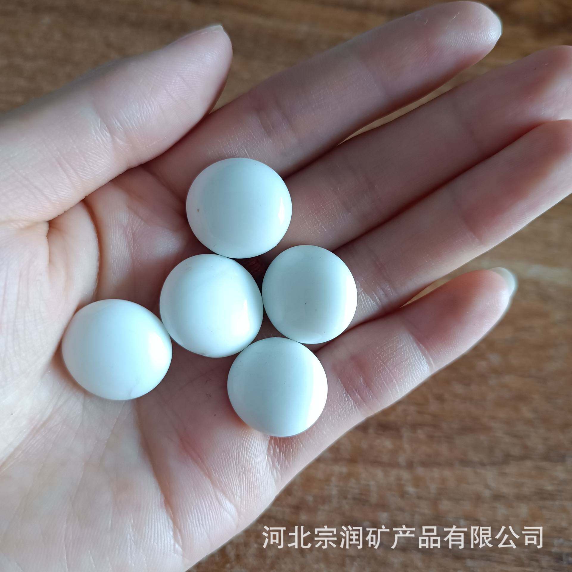 陶瓷扁珠 雨花石 水培花卉盆栽装饰用玻璃石 鱼缸造景摆件石头