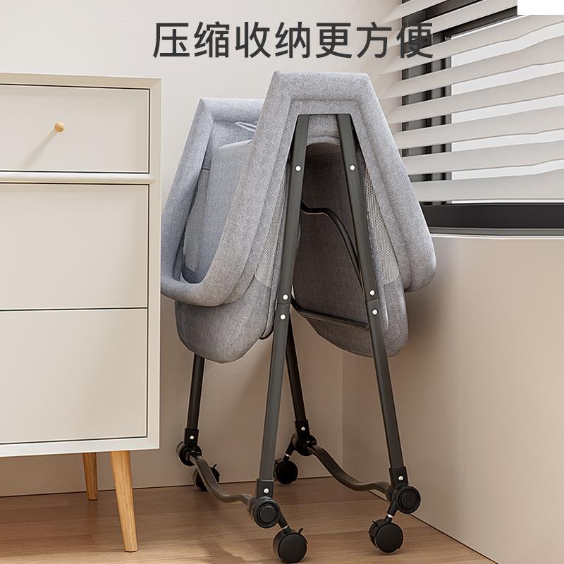 儿床便携式可移动宝宝拼接摇能篮婴大床轮子折叠84多功带宝宝摇篮