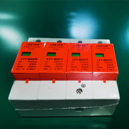 飞纳得CFD-385D/4-20SPD电浪涌防雷保护器电源防雷器2P避雷断路器