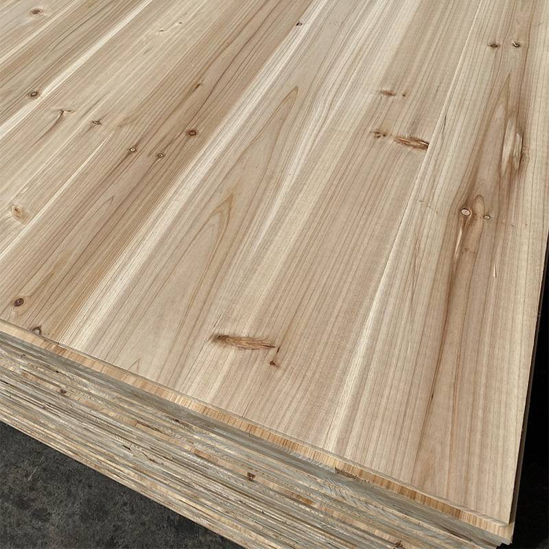 厂家  香杉木直拼板实木E0级18mm云杉拼板家具衣橱柜集成材