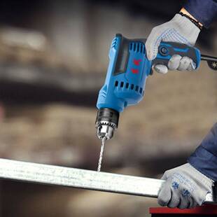手电钻原装大功率710W插电式有线打孔220V 家用工业级手电钻无